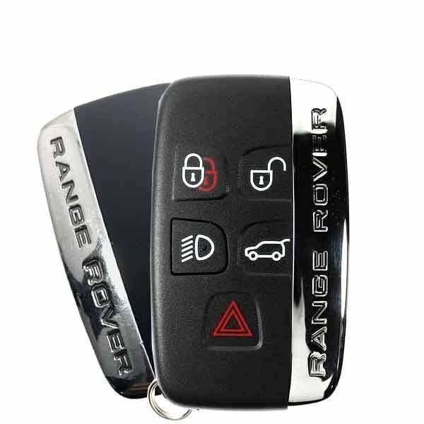 2010 - 2020 Land Rover Range Rover Key Evoque Sport / 5 - Button Smart Key / PN: BJ32 - 15K601 - AB / KOBJTF10A (OEM Refurb) - Mobilekeyless