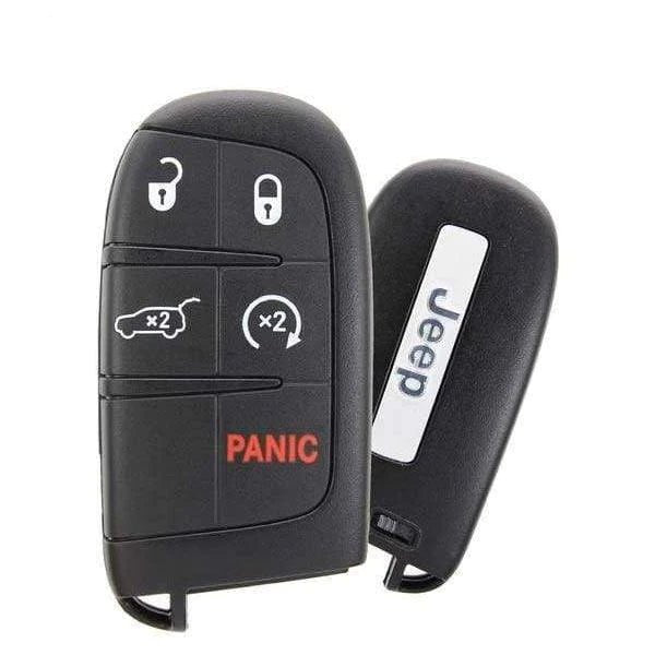2014 - 2022 Jeep Grand Cherokee Smart key Remote Key Fob w/ Power liftgate & Engine Start Refurbished - Mobilekeyless
