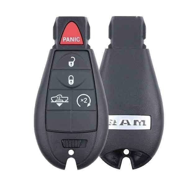2015 - 2018 Ram / 5 - Button Fobik / PN: 68159655AD / GQ4 - 53T(OEM Refurb) - Mobilekeyless