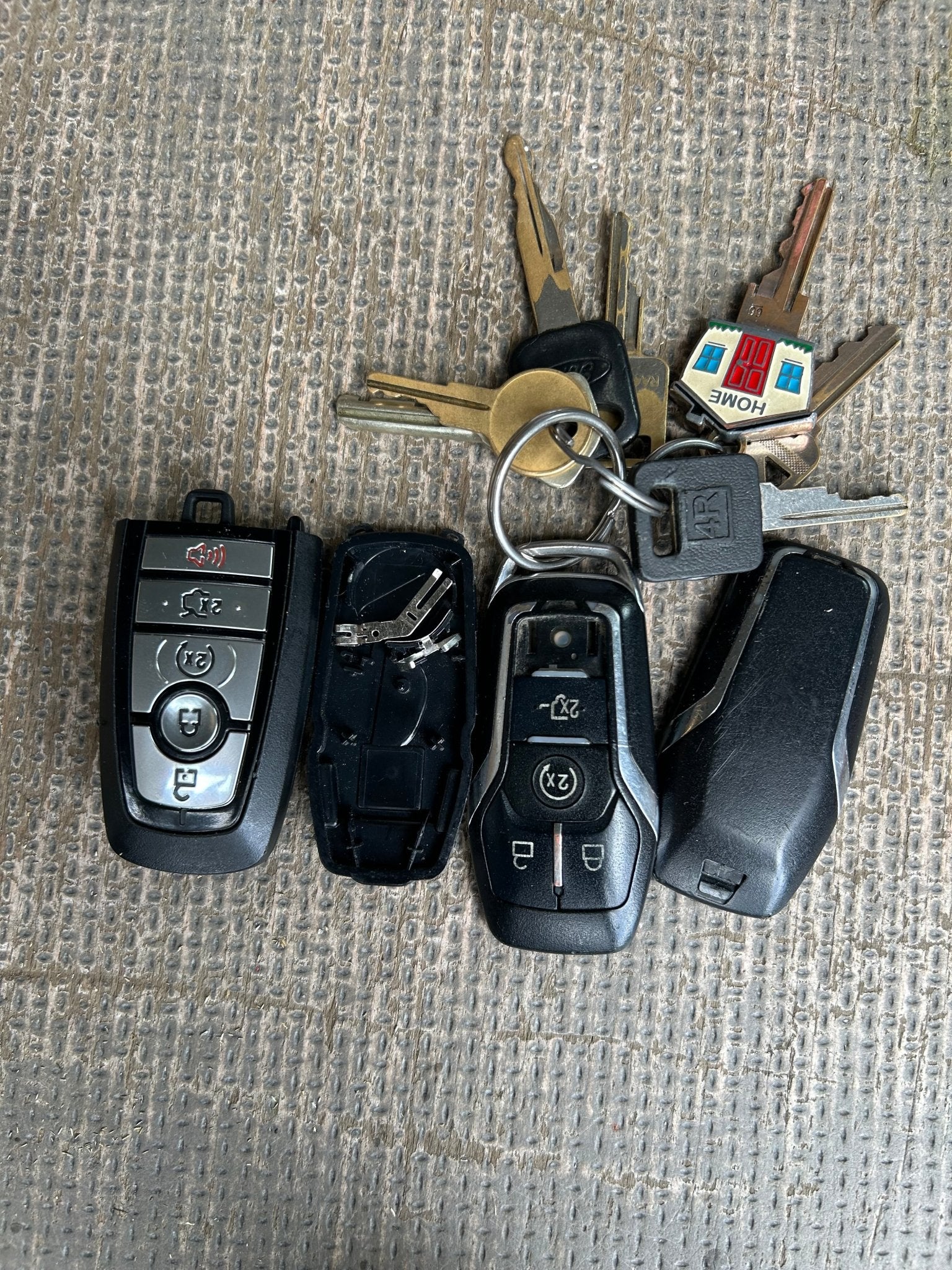 2015 - 2022 Ford Smart Key 5B Hatch / Starter - M3N - A2C931426 - Refurbished keys have OEM board with logo - Mobilekeyless