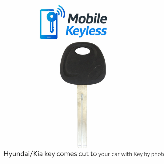 Hyundai Kia High Security Laser Cut Key KK10P - Cut By Photo Included