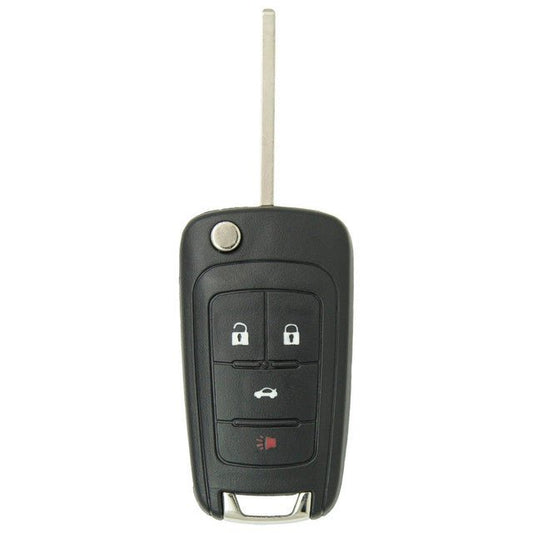 4 Button Replacement Remote Flip Key For GM OHT01060512 - Mobilekeyless