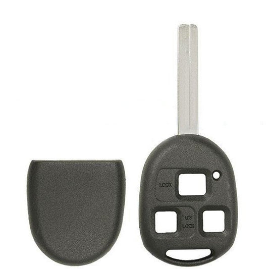 Dura - Shell Rugged 3 Button Remote Key Shell SHORT Blade TOY48 for Lexus by Keyless2Go - Mobilekeyless