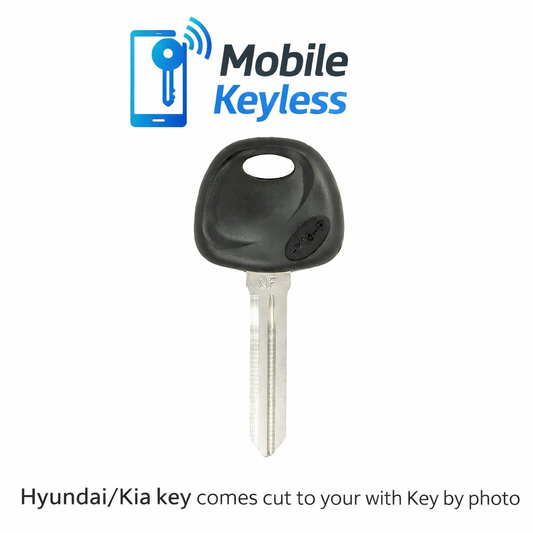 Hyundai Kia HY15P transponder chip key, cut to your car by photo