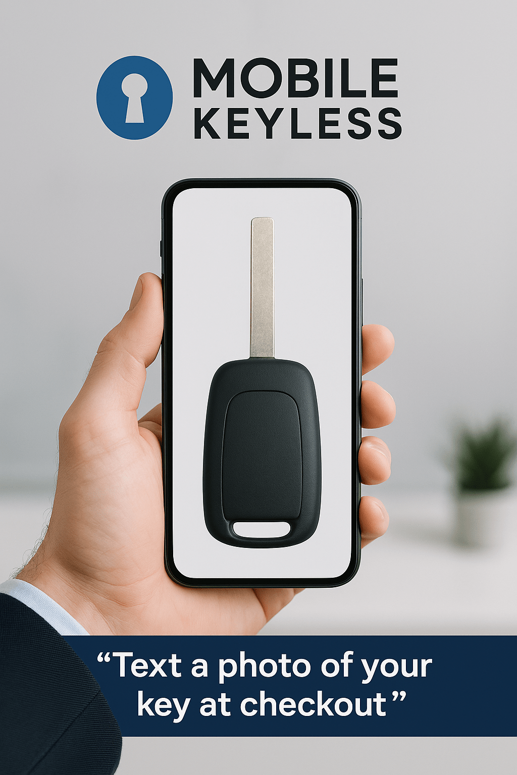Hyundai Kia kk10p hi Security laser cut key - Mobilekeyless