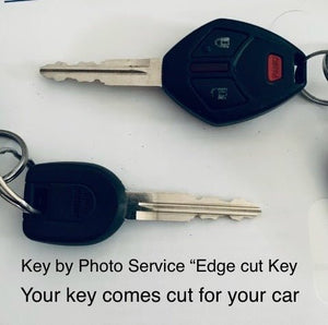 Key By Photo Service: “Edge cut key” - Mobilekeyless