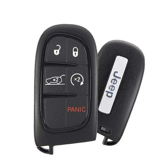 2014 - 2023 OEM Refurbished Jeep Cherokee Smart Remote Key Fob w/ Engine Start & Power Liftgate - Mobilekeyless