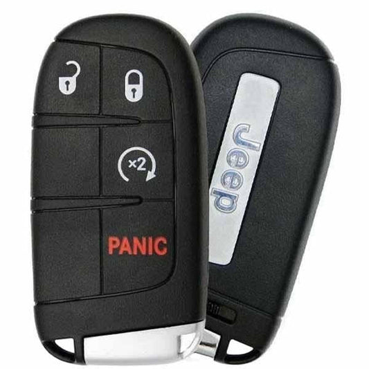 2015 - 2021 Jeep Renegade / 4 - Button Smart Key / PN: 6BY88DX9AA / M3N - 40821302 (OEM Refurb) - Mobilekeyless