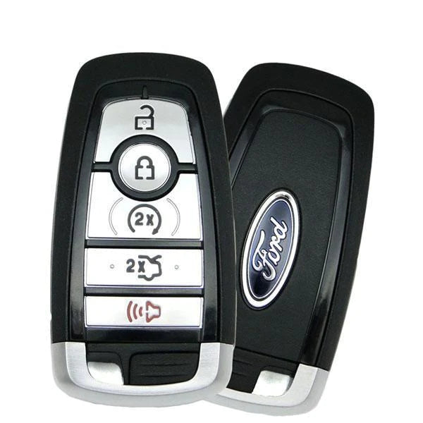 2015 - 2022 Ford Smart Key 5B Hatch / Starter - M3N-A2C931426 - Refurbished keys have OEM board with logo